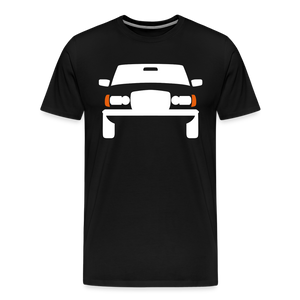 CLASSIC CAR SHIRT: 123 (white) - Schwarz
