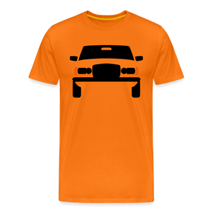 CLASSIC CAR SHIRT: 123 (black) - Orange