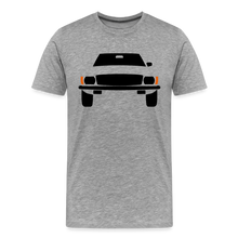 Laden Sie das Bild in den Galerie-Viewer, CLASSIC CAR SHIRT: 107 (black) - Grau meliert