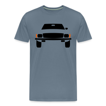 Laden Sie das Bild in den Galerie-Viewer, CLASSIC CAR SHIRT: 107 (black) - Blaugrau