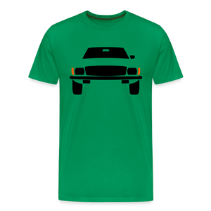 CLASSIC CAR SHIRT: 107 (black) - Kelly Green