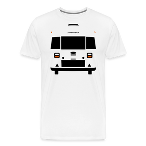 CLASSIC CAR SHIRT: AIR (black) - weiß