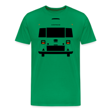 Laden Sie das Bild in den Galerie-Viewer, CLASSIC CAR SHIRT: AIR (black) - Kelly Green