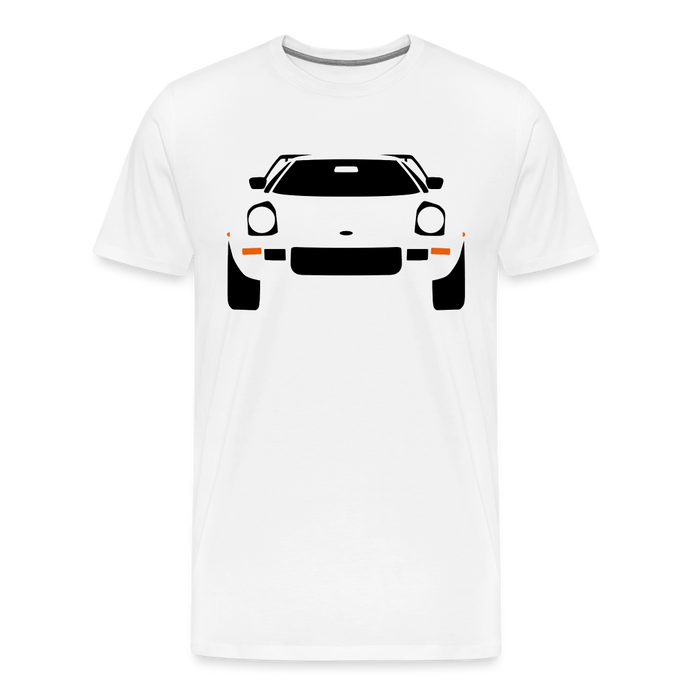 CLASSIC CAR SHIRT: STRATOS (black) - weiß