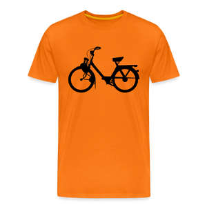 CLASSIC CAR SHIRT: SOLEX (black) - Orange