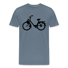Laden Sie das Bild in den Galerie-Viewer, CLASSIC CAR SHIRT: SOLEX (black) - Blaugrau