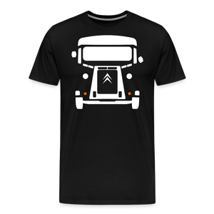 CLASSIC CAR SHIRT: NEZ (white) - Schwarz