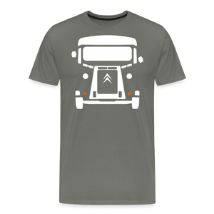 CLASSIC CAR SHIRT: NEZ (white) - Asphalt