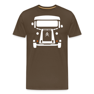 CLASSIC CAR SHIRT: NEZ (white) - Edelbraun