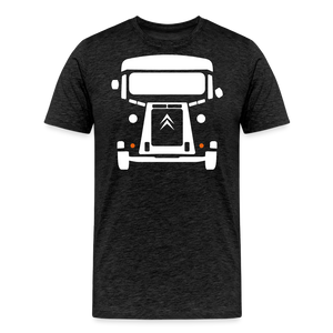 CLASSIC CAR SHIRT: NEZ (white) - Anthrazit