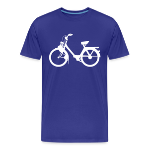 CLASSIC CAR SHIRT: SOLEX (white) - Königsblau