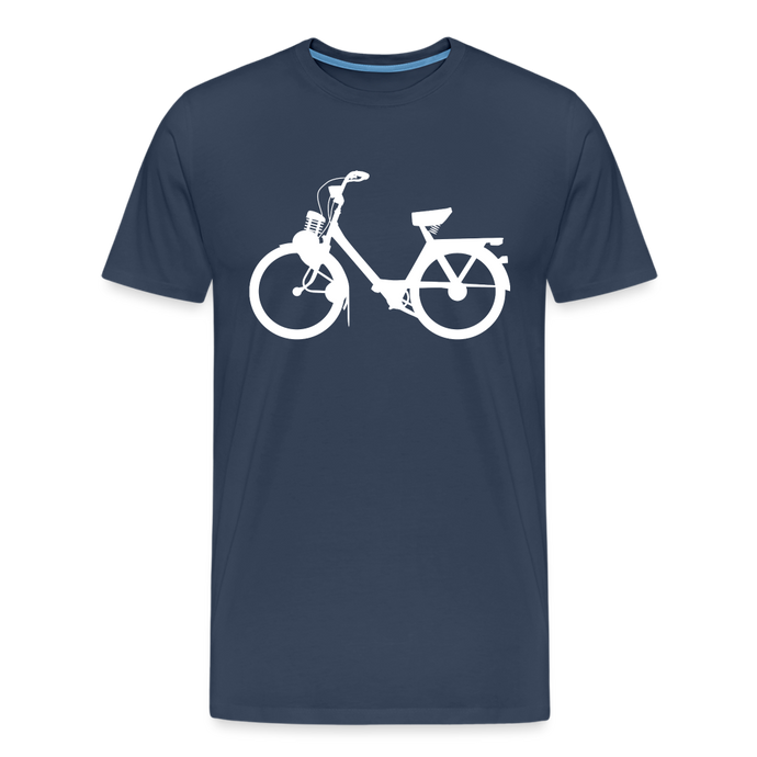 CLASSIC CAR SHIRT: SOLEX (white) - Navy