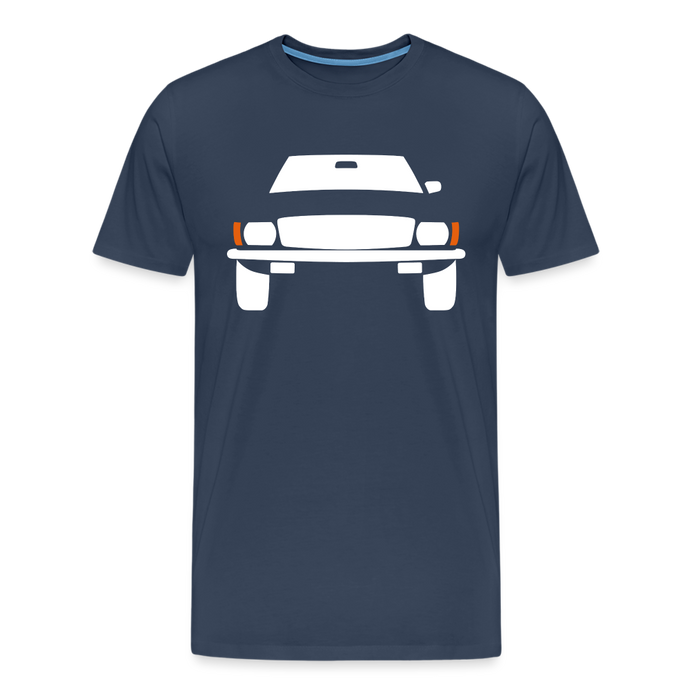 CLASSIC CAR SHIRT: 107 (white) - Navy