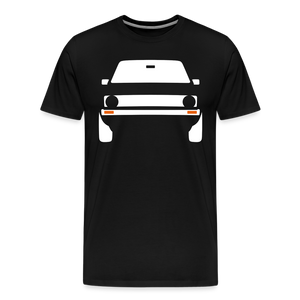CLASSIC CAR SHIRT: GEHTEHIH (white) - Schwarz