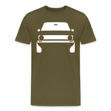 Laden Sie das Bild in den Galerie-Viewer, CLASSIC CAR SHIRT: GEHTEHIH (white) - Khaki