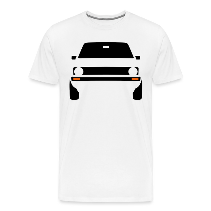 CLASSIC CAR SHIRT: GEHTEHIH (black) - weiß