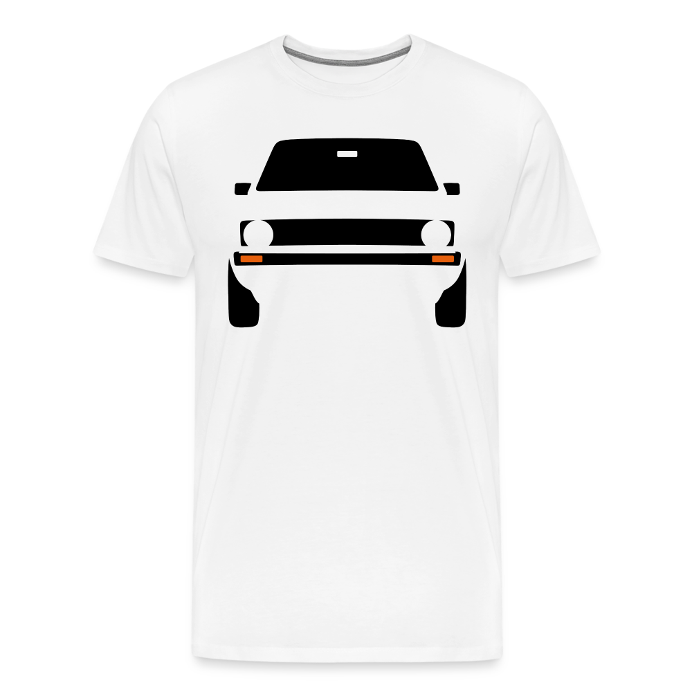 CLASSIC CAR SHIRT: GEHTEHIH (black) - weiß