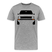 Laden Sie das Bild in den Galerie-Viewer, CLASSIC CAR SHIRT: GEHTEHIH (black) - Grau meliert