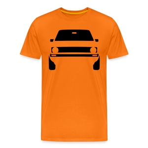 CLASSIC CAR SHIRT: GEHTEHIH (black) - Orange