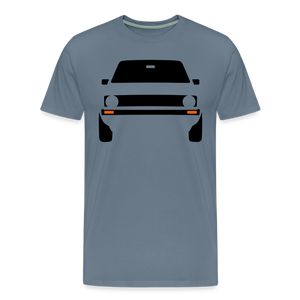CLASSIC CAR SHIRT: GEHTEHIH (black) - Blaugrau