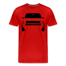 Laden Sie das Bild in den Galerie-Viewer, CLASSIC CAR SHIRT: GEHTEHIH (black) - Rot