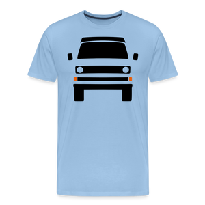 CLASSIC CAR SHIRT: DREI (black) - Sky