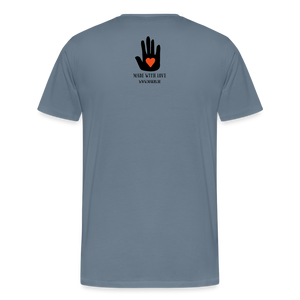 CLASSIC CAR SHIRT: DREI (black) - Blaugrau