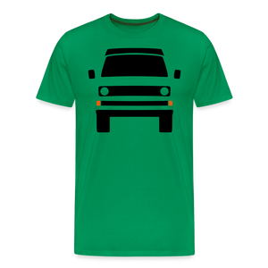CLASSIC CAR SHIRT: DREI (black) - Kelly Green