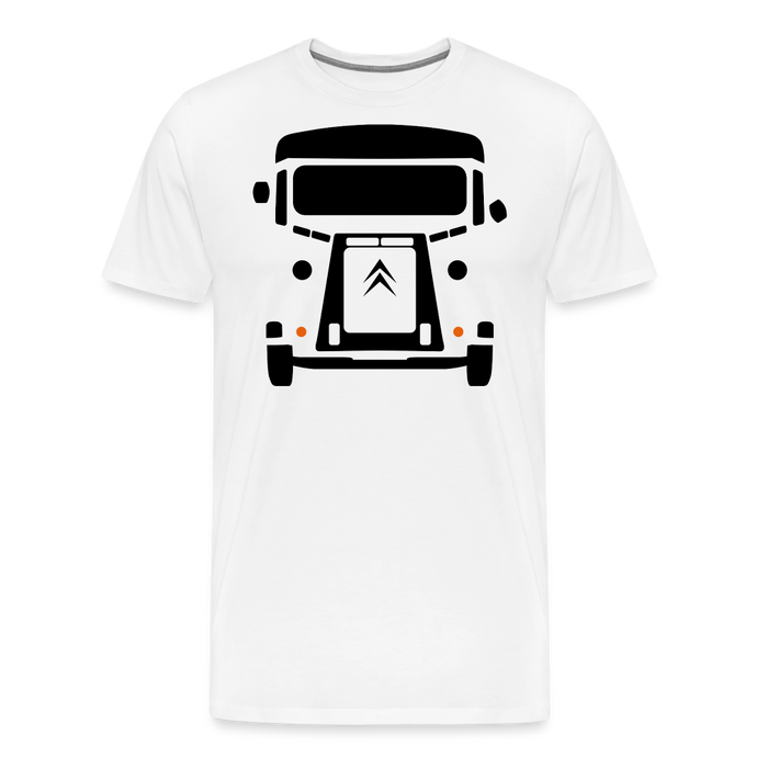 CLASSIC CAR SHIRT: NEZ (black) - weiß