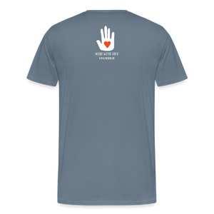 CLASSIC CAR SHIRT: 304 (white) - Blaugrau