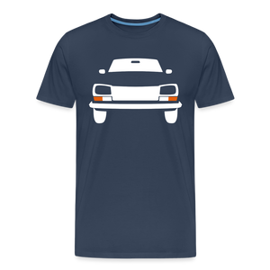 CLASSIC CAR SHIRT: 304 (white) - Navy