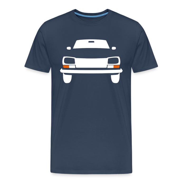 CLASSIC CAR SHIRT: 304 (white) - Navy