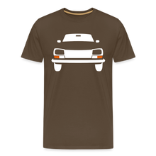 Laden Sie das Bild in den Galerie-Viewer, CLASSIC CAR SHIRT: 304 (white) - Edelbraun