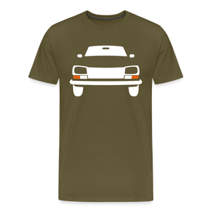 CLASSIC CAR SHIRT: 304 (white) - Khaki