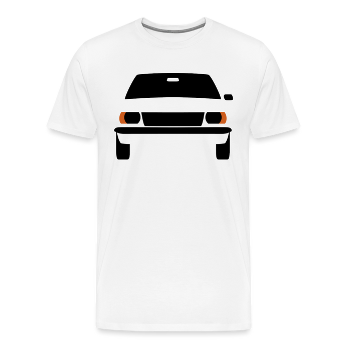 CLASSIC CAR SHIRT: ASCO B (black) - weiß