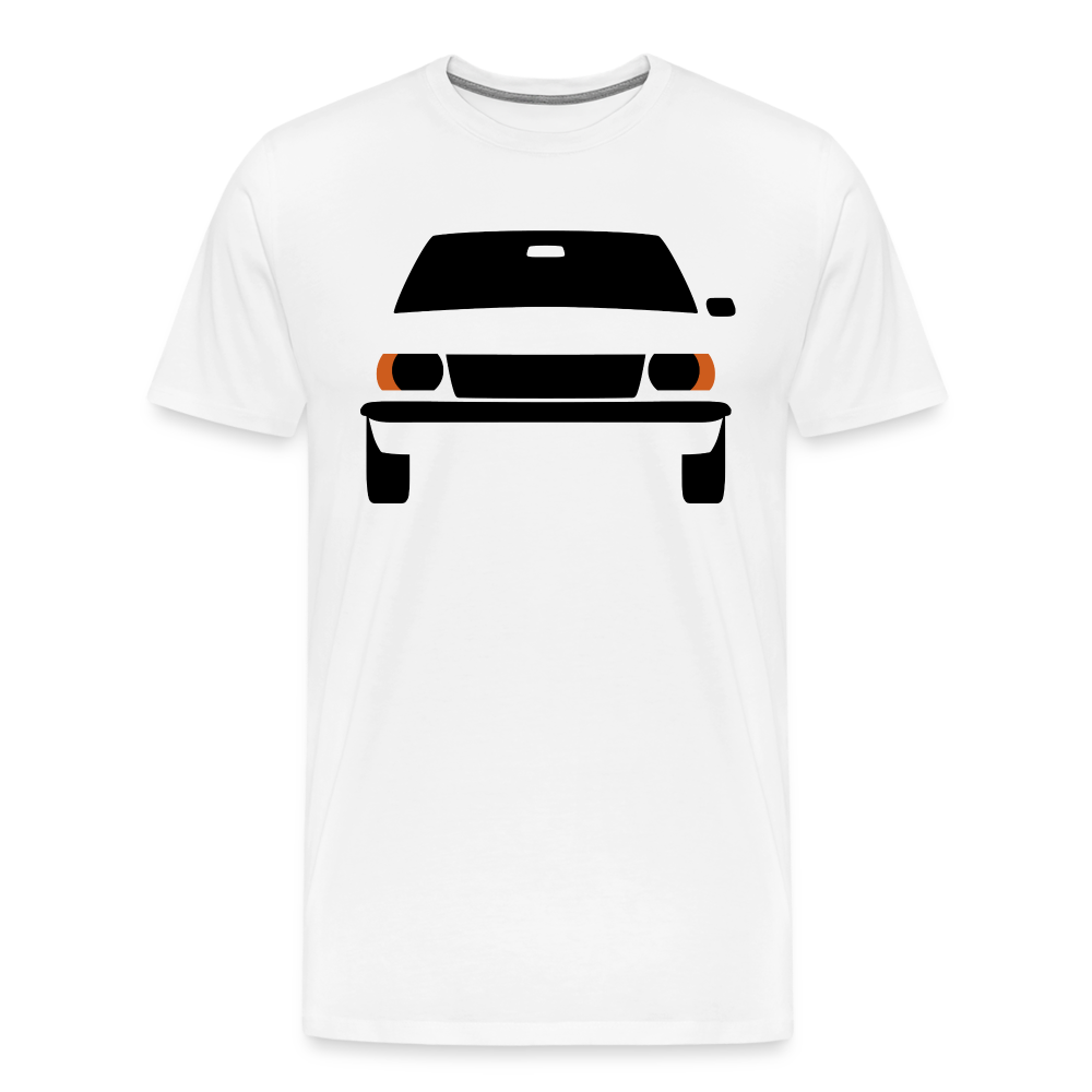 CLASSIC CAR SHIRT: ASCO B (black) - weiß
