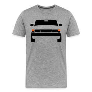 CLASSIC CAR SHIRT: 900 (black) - Grau meliert