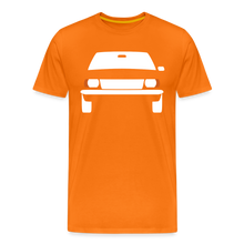 Laden Sie das Bild in den Galerie-Viewer, CLASSIC CAR SHIRT: ASCO B (white) - Orange