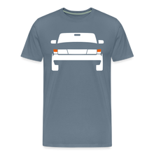 Laden Sie das Bild in den Galerie-Viewer, CLASSIC CAR SHIRT: 900 (white) - Blaugrau