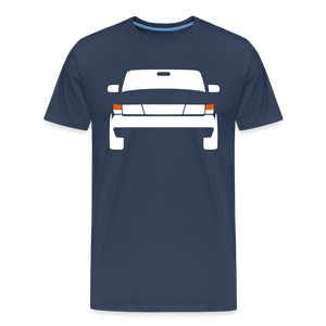 CLASSIC CAR SHIRT: 900 (white) - Navy