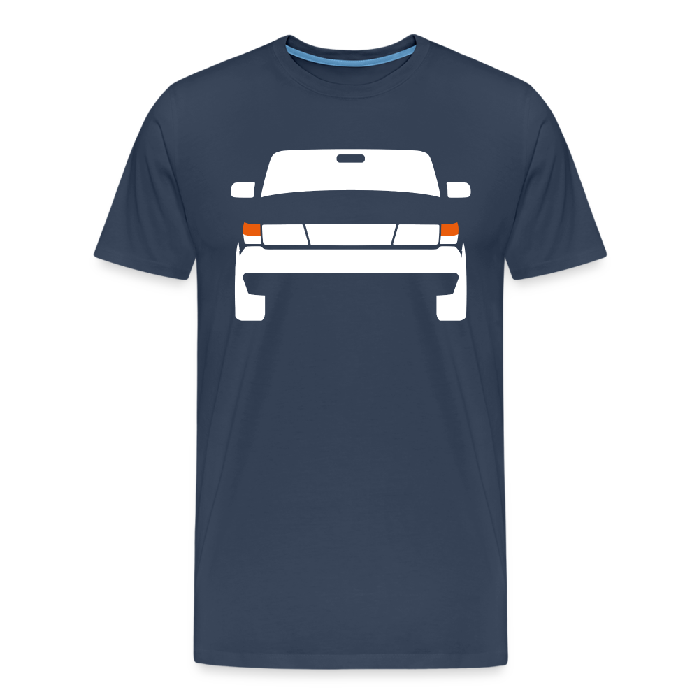 CLASSIC CAR SHIRT: 900 (white) - Navy