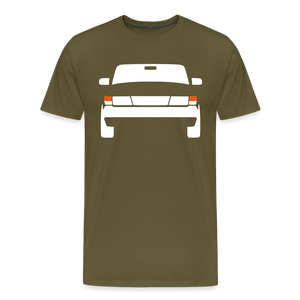 CLASSIC CAR SHIRT: 900 (white) - Khaki