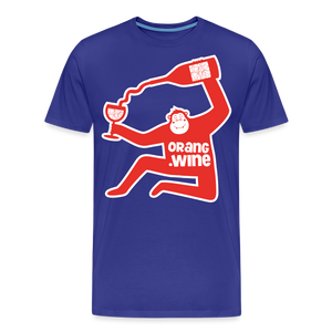 WEIN SHIRT: ORANG.WINE - Königsblau