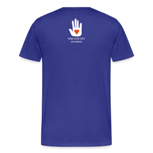 WEIN SHIRT: ORANG.WINE - Königsblau