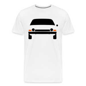 CLASSIC CAR SHIRT: PACER (black) - weiß