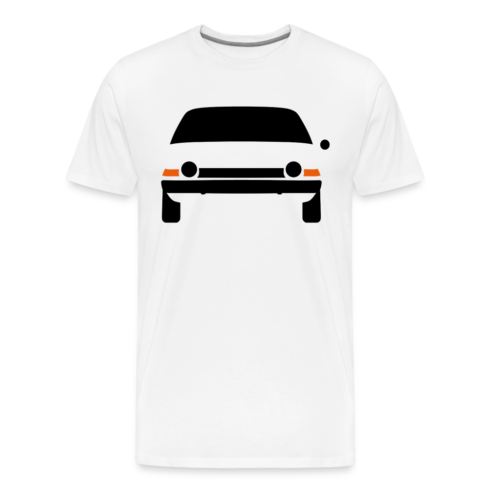 CLASSIC CAR SHIRT: PACER (black) - weiß