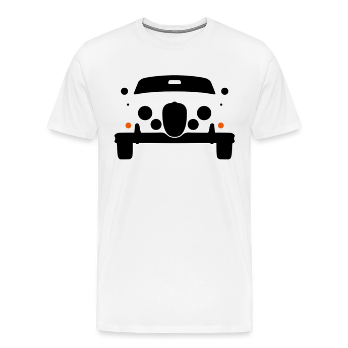 CLASSIC CAR SHIRT: MK2 (black) - weiß