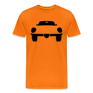 CLASSIC CAR SHIRT: SPIDER (black) - Orange