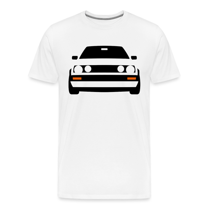 CLASSIC CAR SHIRT: ZWO (black) - weiß