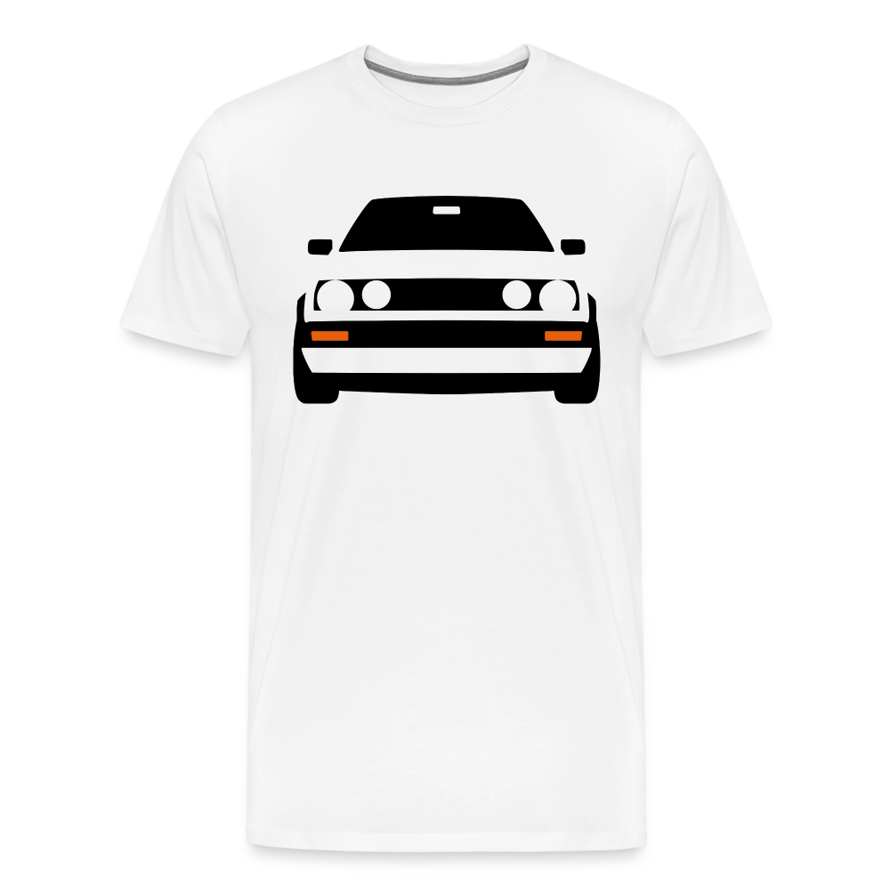 CLASSIC CAR SHIRT: ZWO (black) - weiß